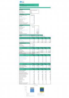 Financial Statements Modeling And Valuation For Commercial Laundry Business Plan In Excel BP XL