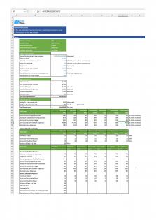 Financial Statements Modeling And Valuation For Planning A Cafe Business In Excel BP XL