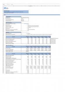 Financial Statements Modeling And Valuation For Small Restaurant Business Plan In Excel BP XL