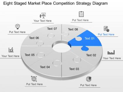 Fl eight staged market place competition strategy diagram powerpoint template