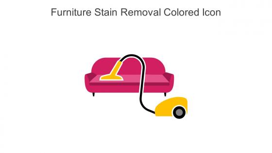 Furniture Stain Removal Colored Icon In Powerpoint Pptx Png And Editable Eps Format