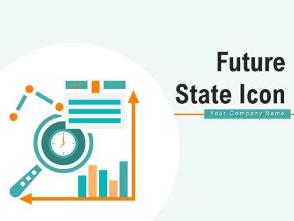 Future state icon forecast corporate organizational goal investment schedule