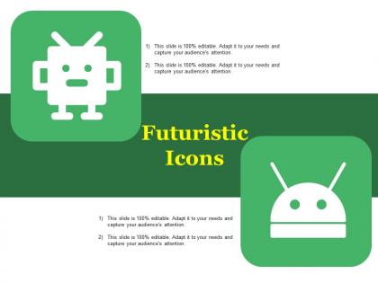 Futuristic icons