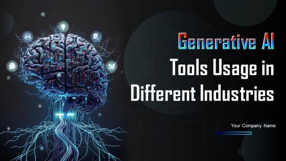 Generative AI Tools Usage In Different Industries Powerpoint Presentation Slides AI CD