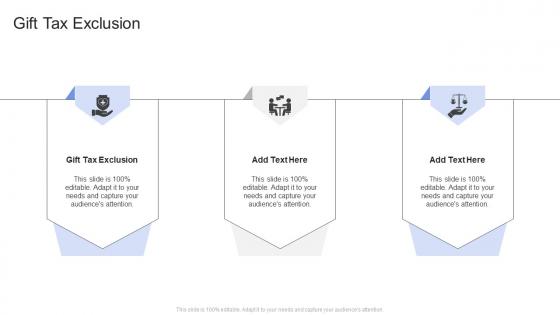 Gift Tax Exclusion In Powerpoint And Google Slides Cpb
