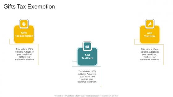 Gifts Tax Exemption In Powerpoint And Google Slides Cpb