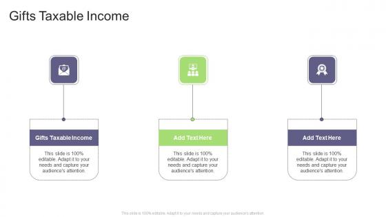 Gifts Taxable Income In Powerpoint And Google Slides Cpb