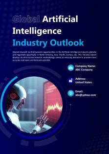 Global Artificial Intelligence Industry Outlook Pdf Word Document IR