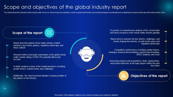 Global Virtual Reality Industry Scope And Objectives Of The Global Industry Report IR SS