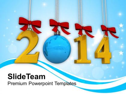 Goals new year 2014 powerpoint templates ppt backgrounds for slides 1113