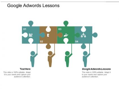 Google adwords lessons ppt powerpoint presentation portfolio example cpb