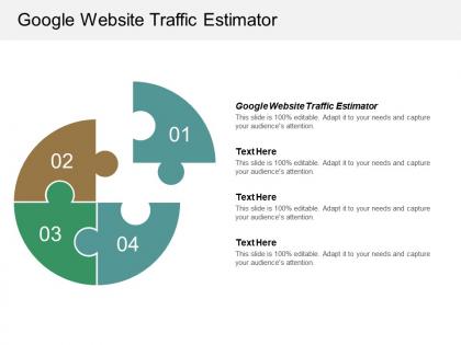 Google website traffic estimator ppt powerpoint presentation portfolio slides cpb