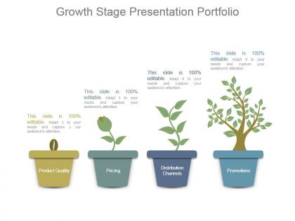 Growth stage presentation portfolio