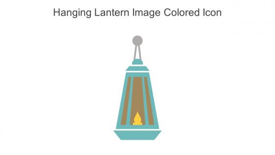 Hanging Lantern Image Colored Icon In Powerpoint Pptx Png And Editable Eps Format