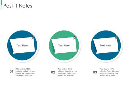 Healthcare information system elevator post it notes ppt powerpoint presentation file