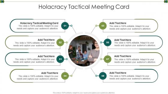 Holacracy Tactical Meeting Card In Powerpoint And Google Slides Cpp