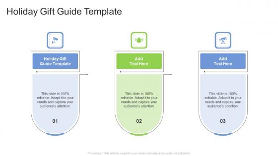 Holiday Gift Guide Template In Powerpoint And Google Slides Cpb