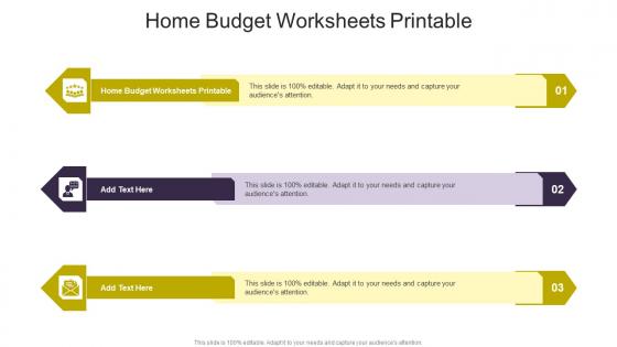 Home Budget Worksheets Printable In Powerpoint And Google Slides Cpb