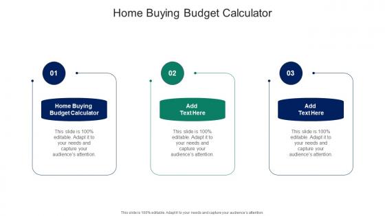 Home Buying Budget Calculator In Powerpoint And Google Slides Cpb