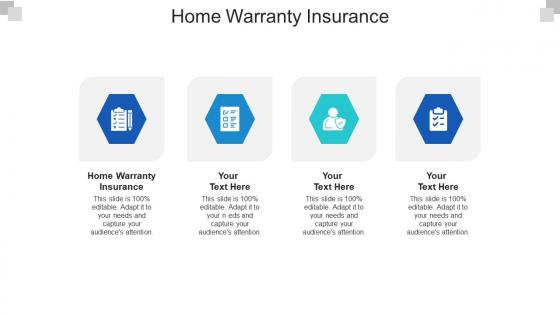 Home warranty insurance ppt powerpoint presentation portfolio summary cpb