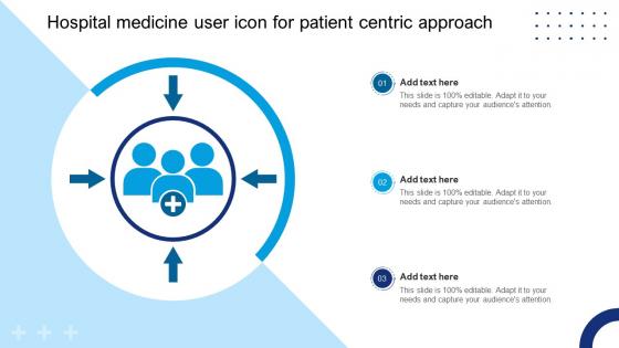 Hospital Medicine User Icon For Patient Centric Approach