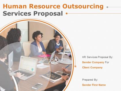 Human Resource Outsourcing Services Proposal Powerpoint Presentation Slides