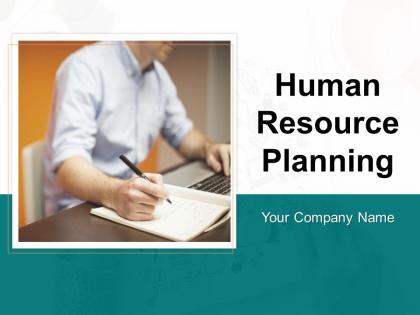 Human Resource Planning Powerpoint Presentation Slides