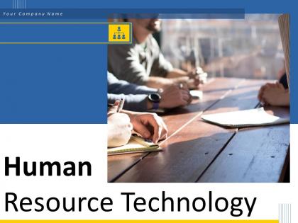 Human Resource Technology Powerpoint Presentation Slides