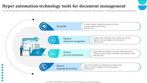 Hyper Automation Technology Tools For Document Management