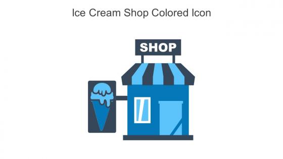 Ice Cream Shop Colored Icon In Powerpoint Pptx Png And Editable Eps Format