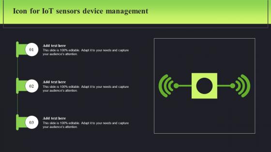 Icon For Iot Sensors Device Management