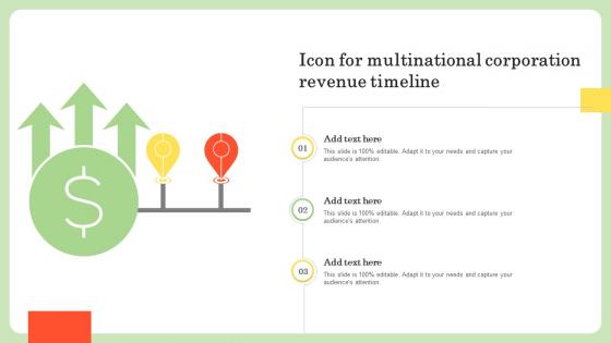 Icon For Multinational Corporation Revenue Timeline