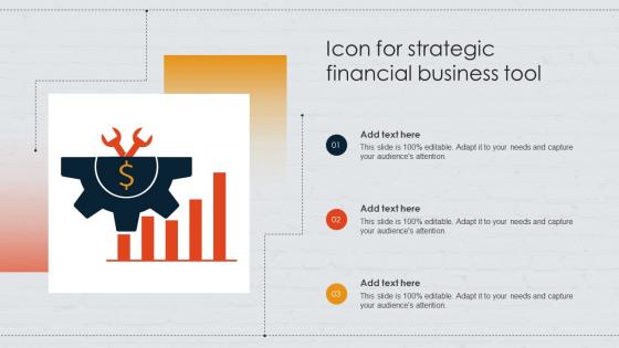 Icon For Strategic Financial Business Tool