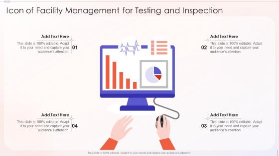 Icon Of Facility Management For Testing And Inspection