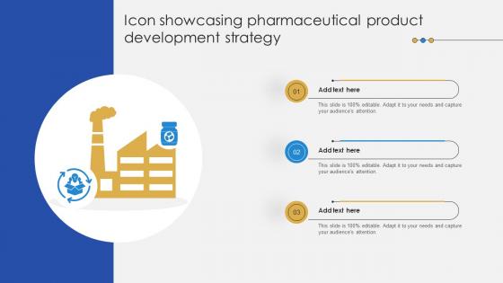 Icon Showcasing Pharmaceutical Product Development Strategy