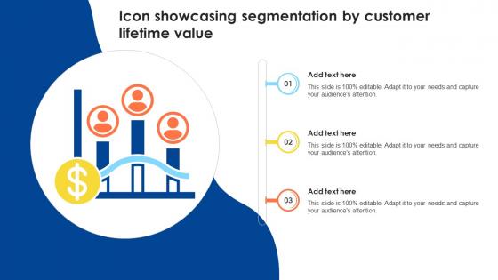 Icon Showcasing Segmentation By Customer Lifetime Value