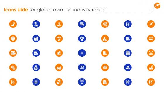 Icons Slide For Global Aviation Industry Report IR SS