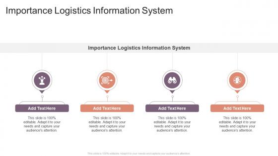 Importance Logistics Information System In Powerpoint And Google Slides Cpb