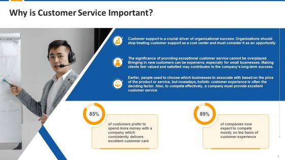 Importance Of Good Customer Service Edu Ppt