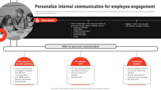 Improving Decision Making Personalize Internal Communication For Employee Engagement