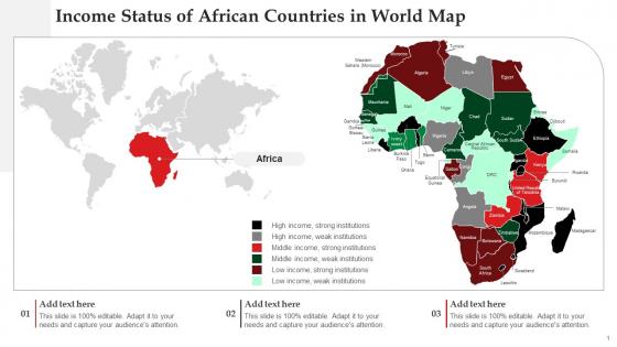 Income Status Of African Countries In World Map