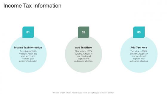 Income Tax Information In Powerpoint And Google Slides Cpb