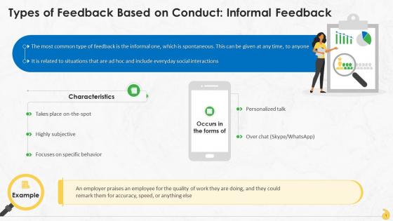 Informal Feedback Characteristics And Forms Training Ppt