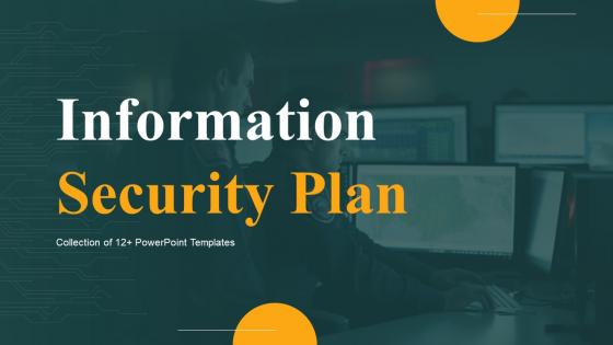 Information Security Plan Powerpoint Ppt Template Bundles