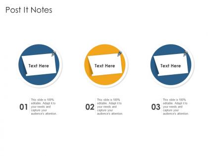 Information security risk scorecard post it notes ppt powerpoint presentation file ideas