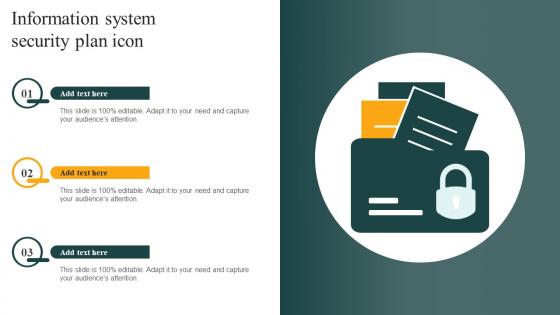 Information System Security Plan Icon