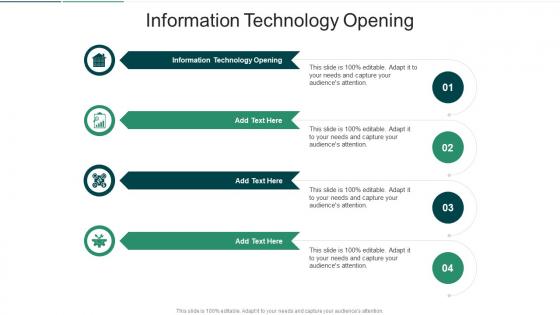 Information Technology Opening In Powerpoint And Google Slides Cpb