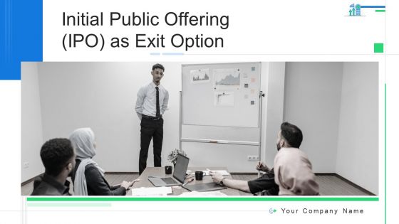 Initial public offering ipo as exit option powerpoint presentation slides