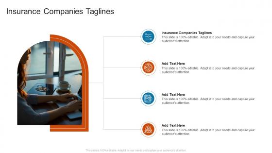 Insurance Companies Taglines In Powerpoint And Google Slides Cpb