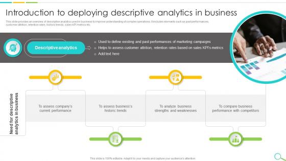 Introduction To Deploying Descriptive Analytics Leveraging Digital Analytics To Develop Data Analytics SS